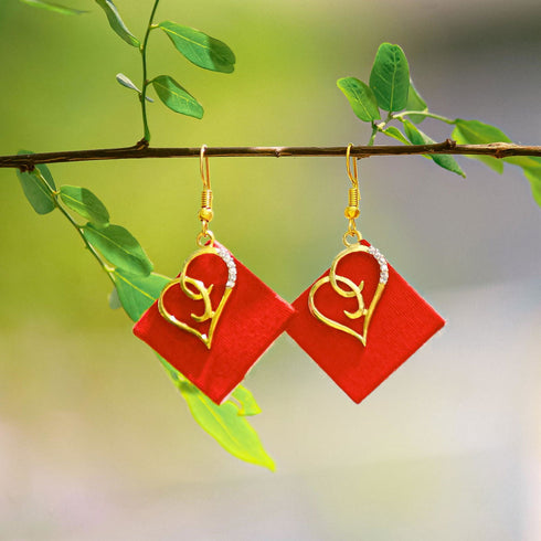 Outline Heart Earrings - The Earth Store - Fashion Accessories